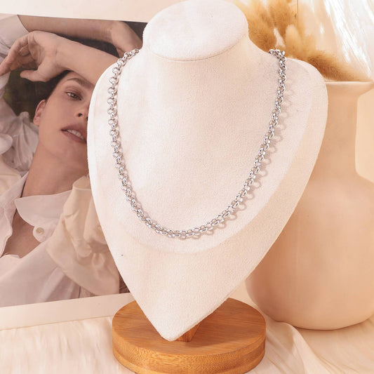 Collier Chaîne Argentée