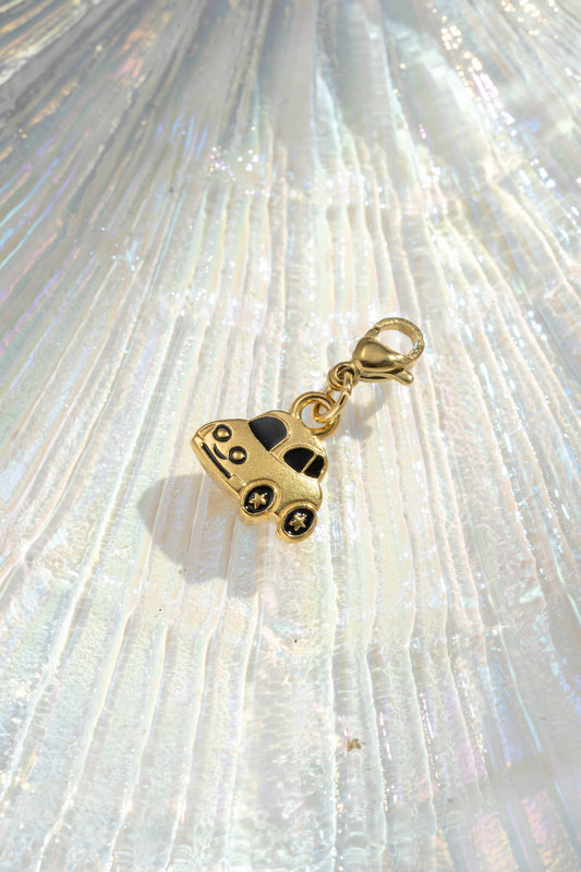 Cosmos - Pendentif Charm Voiturette – Acier Inoxydable Fantaisie