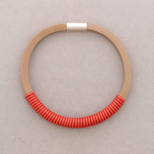 Collier Magnétique Spirale Élastique