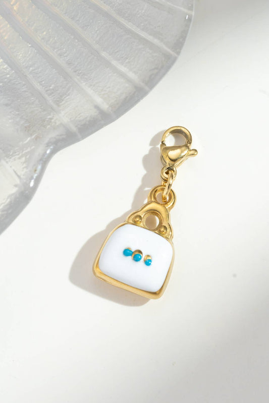 Cosmos - Charm Pendentifs Sac à Main Acier Inoxydable