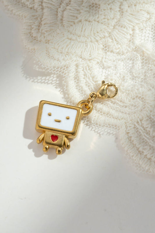 Cosmos - Pendentif motif Robot – Acier Inoxydable