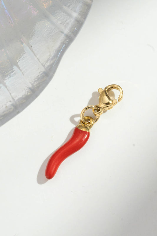 Cosmos - Pendentif Piment – Acier Inoxydable Tendance et Audacieux