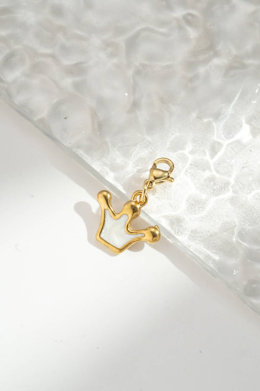 Cosmos - Pendentif motif Couronne – Acier Inoxydable