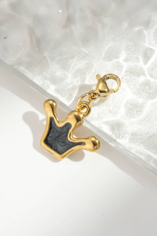 Cosmos - Pendentif motif Couronne – Acier Inoxydable