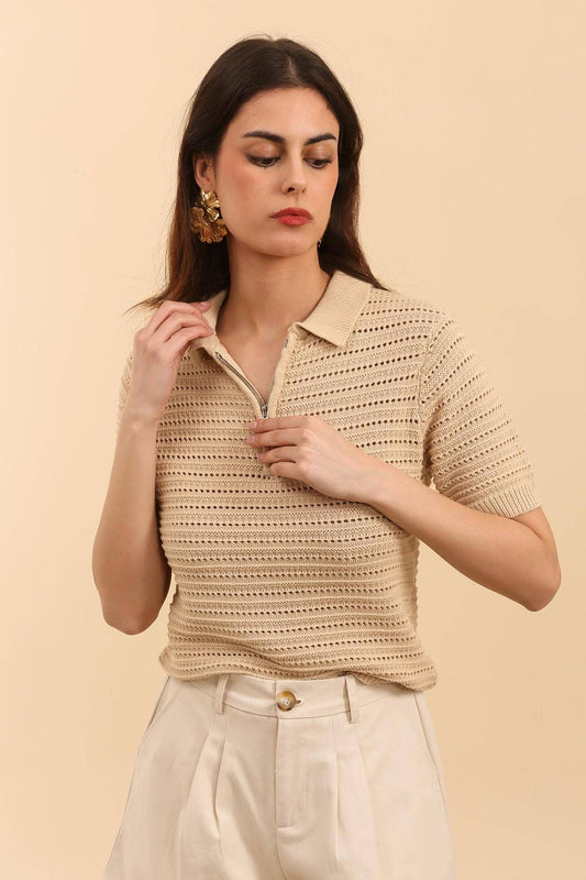 POLO EN MAILLE
