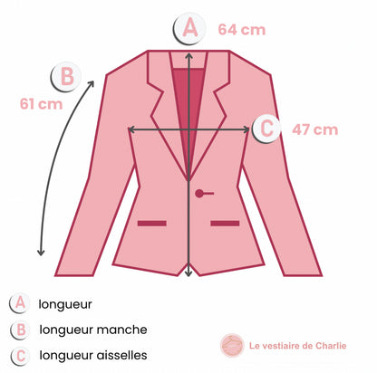 Blazer LOLA : L'Élégance Structurée au Féminin