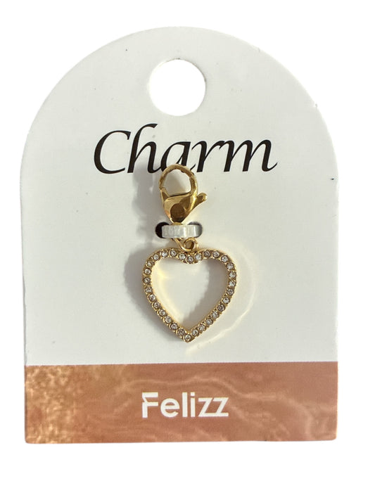 Charm Coeur Strass