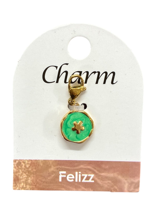 Charm Étoilé vert d’eau