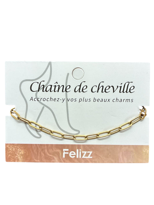 Bijoux de chaîne de cheville
