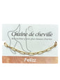 Bijoux de chaîne de cheville