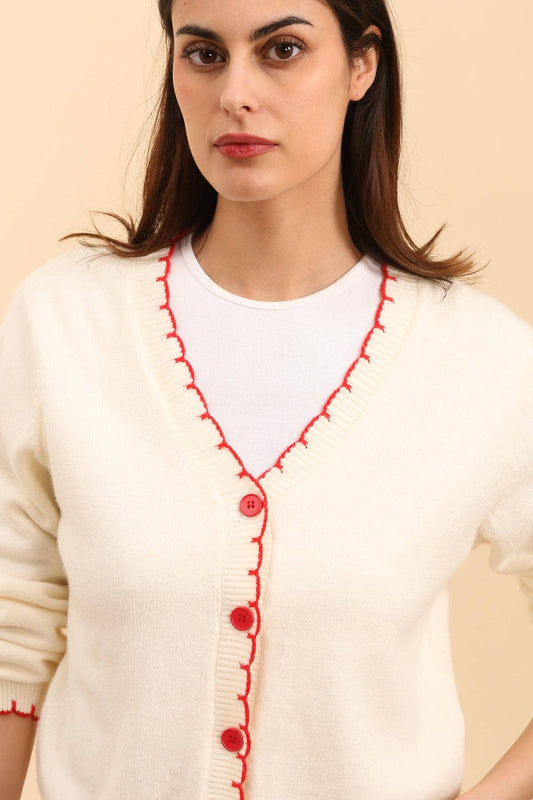 GILET FESTONNÉ