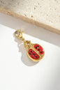 Cosmos - Pendentif motif Coccinelle – Acier Inoxydable