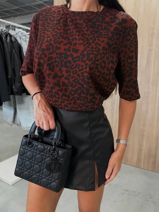 T-shirt femme imprimée
