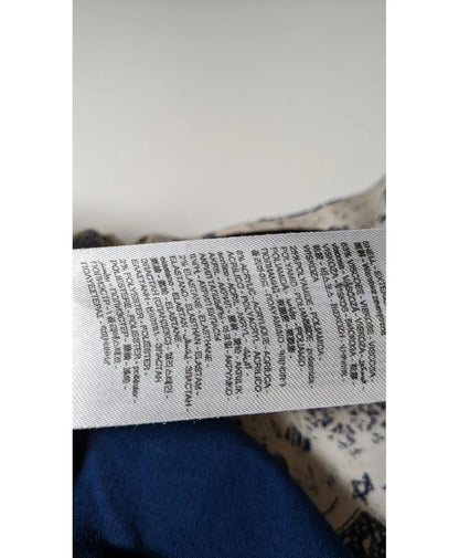 Robe Courte Desigual Taille 40 - Beige et Bleu Matière Extensible